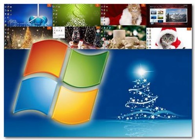 Windows 7: 9 Christmas themes to decorate the desktop
